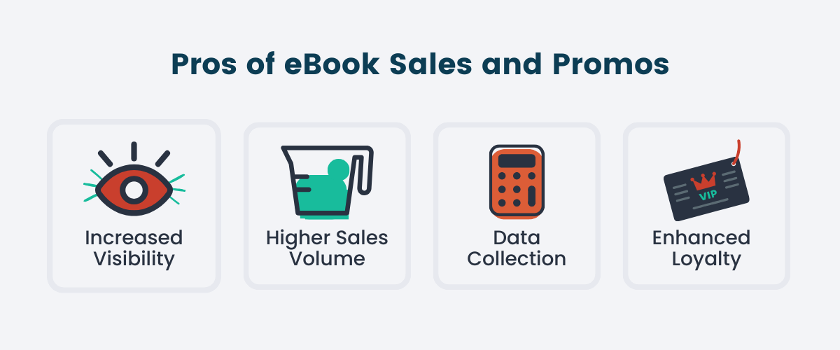 Pros of eBook Sales and Promotions
